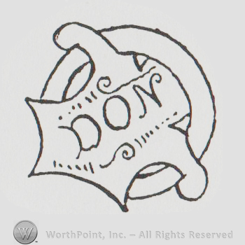 circle with DON written inside