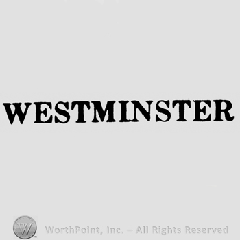 Westminster written bold