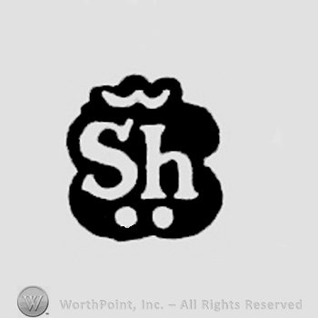 Sh, coronet above, two pellets below