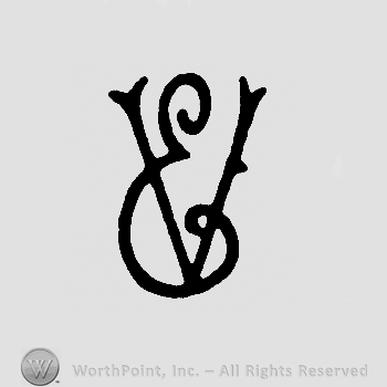 Uppercase handwritten VE