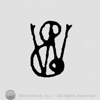 Uppercase handwritten WE