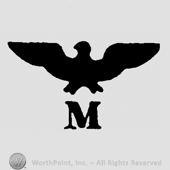 Eagle over uppercase M