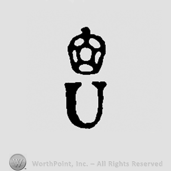 Crown over uppercase U
