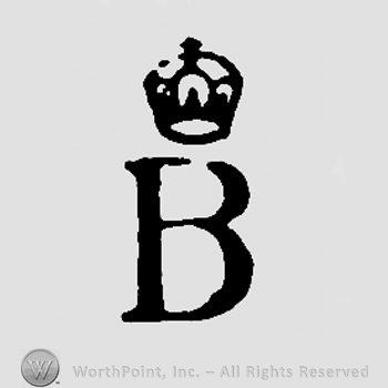 Crown over uppercase B