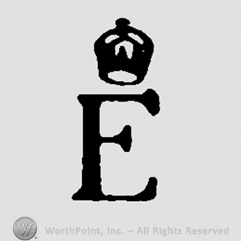 Crown over uppercase E