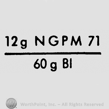 12g NGPM 71 over 60g BI