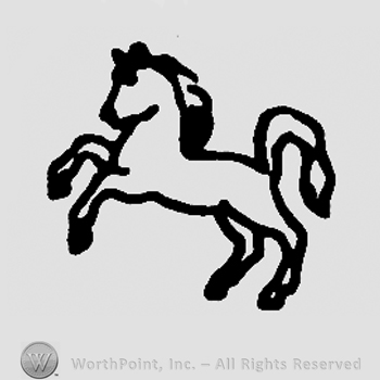 Jumping horse