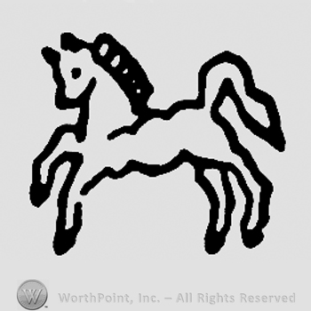 Jumping horse