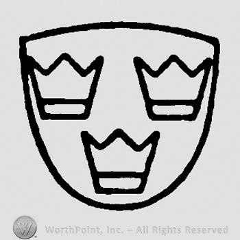 Shield with three crowns