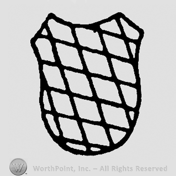 Shield with stripes