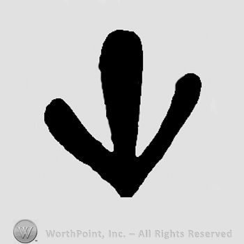 Arrow pointing down