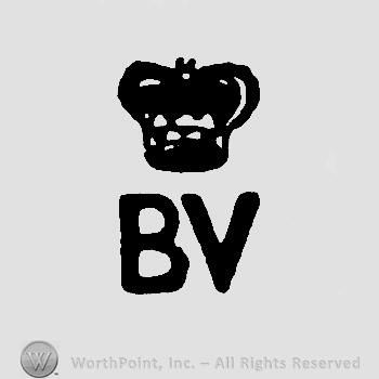 Crown over uppercase BV