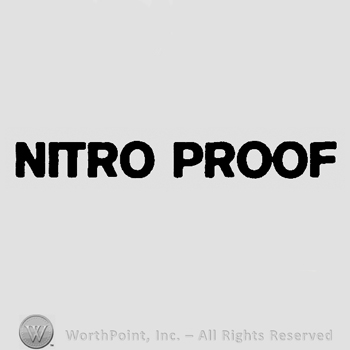 Nitro Proof with uppercase letters