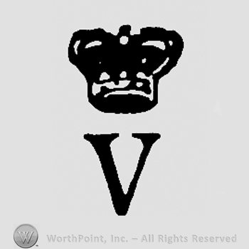 Crown over uppercase V