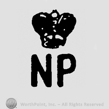 Crown over uppercase NP