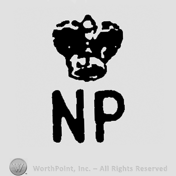 Crown over uppercase NP