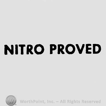 Nitro Proved written with uppercase letters