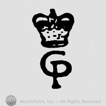 Crown over uppercase CP