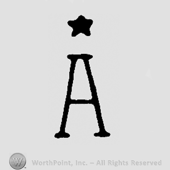Uppercase A with star above