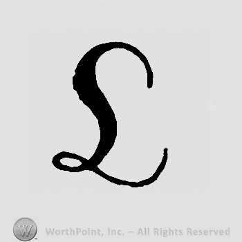 Uppercase handwritten L