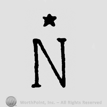 Uppercase N with star above