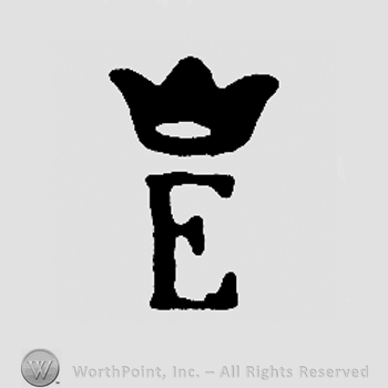 Crown over uppercase E