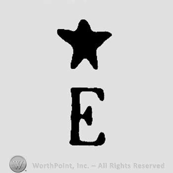 Star over uppercase E