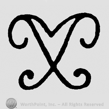 Complex design similar to a V