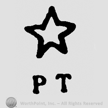 Star over uppercase PT