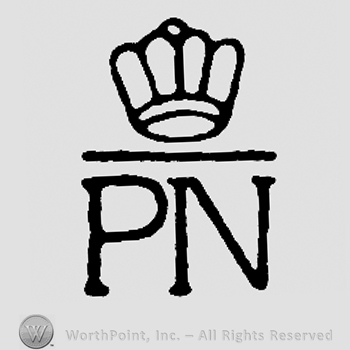 Crown over uppercase PN