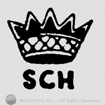 Crown over uppercase SCH