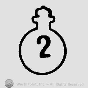 Number 2 on a round design maybe a bomb.