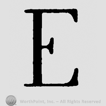 Uppercase E
