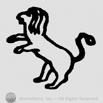 Pranced horse