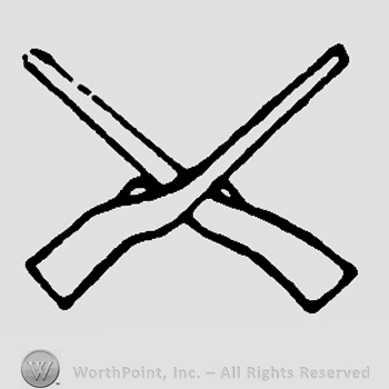 Crossed guns