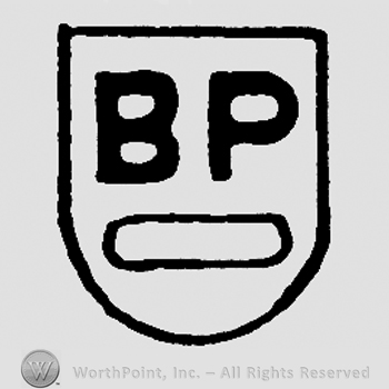 Shield with uppercase BP