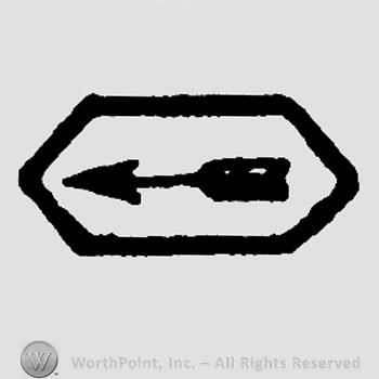 Arrow in a rectangular shape