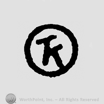 Uppercase TK in a circle