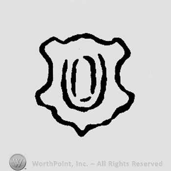 Shield with oval inside