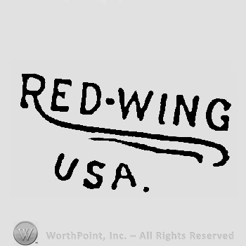 Red-Wing written underlinde, USA written below
