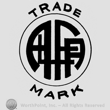 Monogram in circle; TRADE written above and MARK written bellow.