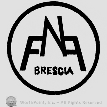 Monogram in circle; enclosing BRESCIA written.