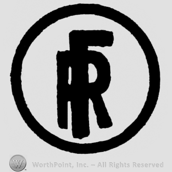 Initials F and R in circle.