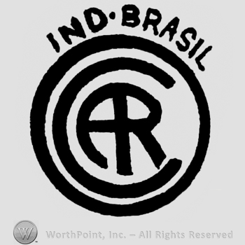 Letters A and R in a double circle; IND-BRASIL written above.