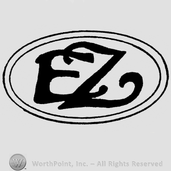 Monogram in oval.