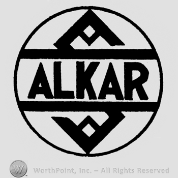 ALKAR written in a circle.