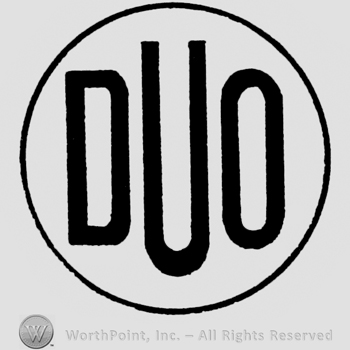 DUO written in circle.