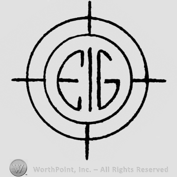 Letters E, I, G written in circle.