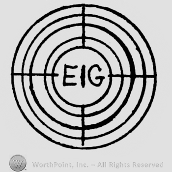 Letters E, I, G written in circle.