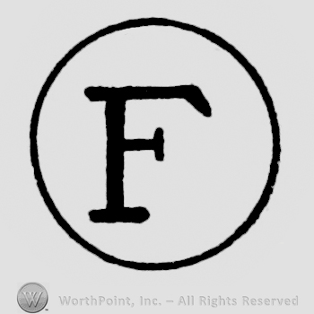 Letter F in circle.